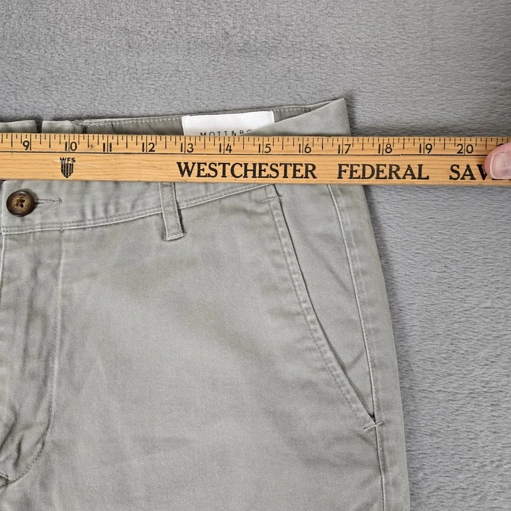 Mott And Bow Pants Mens 33x30 Everyday Comfort Slim Chino Stretch Normcore